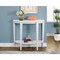 Monarch Specialties Accent Table - 36"L / White Hall Console I 2451 - alternate 6